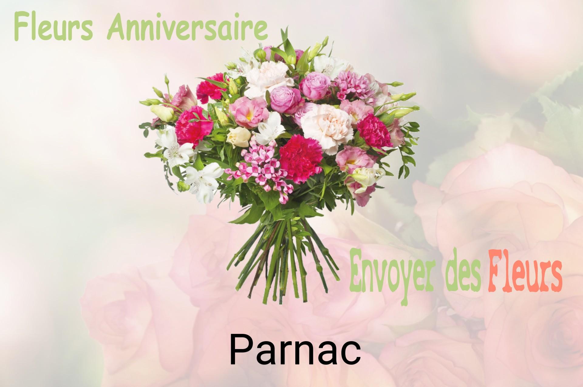 Bouquet de fleurs d’anniversaire livré à Parnac